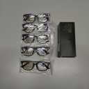 CCVOO Reading Glasses for Women/Men, Eyeglasses, Blue Light Readers for Women/Men, Computer Eye Glasses, Cheaters +2.50