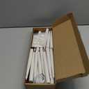 24pack Magic led Taper Candle with Wand Remote,Magic Hanging Candles Flickering Warm Light 6.5" Flameless LED,for Home Decor,Party,Advent and Christmas