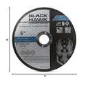 BHA Metal and Stainless Steel Thin Cut Off Wheels for Angle Grinders, 6 x .045 x 7/8 - 25 Pack