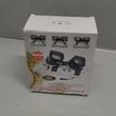 Magnifying Glass with Light, 2X 4X 6X 10X 13X Magnifying Glasses Lens, Switchable Binoculus Loupe w/Storage Case, Rechargeable Head Mount Magnifier for Close Work Watch Repair Crafts Jewelry (Blue)