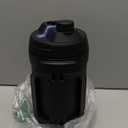 1 gallon water jug, 128 oz Large Insulated Stainless Steel Sports Water Jug, Large Triple Wall Vacuum Insulation Water Bottle-Keeps Cold up to 48 Hrs-Sweat Proof, for Gym, Hiking & Camping (Matte Black)