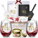Yorktend Wedding and Engagement Gift for Couples - Valentine's Day, Bride and Groom, Newlywed Mr and Mrs, Honeymoon Essentials, Anniversary, Just Married, Travel