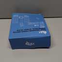 AQQA Aquarium Sponge Water Filter, Power Driven Double Biochemical Filter, Quiet Submersible Foam Filter with 2 Extra Sponges, 1 Bag of Filtered Ceramic Balls for Fresh and Salt Water Fish Tank (M)