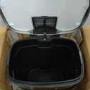 iTouchless 13.2 Gallon / 50L Step Trash Can with Lid | AbsorbX Odor Filter