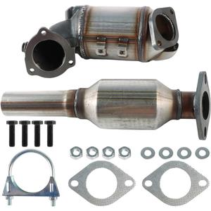 Front & Rear Catalytic Converter with Gasket Kit Fit for 2016 2017 2018 Hyundai Tucson 1.6L Replace # 33362, 16646