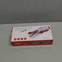 Portable Handheld Sewing Machine - Electric Mini Cordless Stitch Tool for Beginners & Adults | Quick Mending Repair Kit for Clothes, Fabric, Curtains, DIY Crafts | Travel & Home Use (Red)