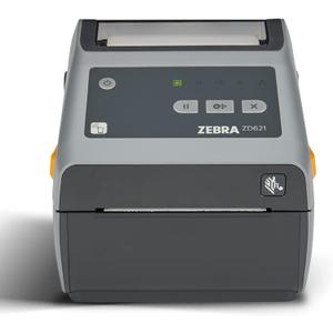 Zebra ZD621 Direct Thermal Desktop Printer 203 dpi Print Width 4-inch USB Serial Ethernet ZD6A042-D01F00EZ 