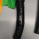 Witch Broom with 3 Colors of Ribbons, Halloween Witches Broomstick Plastic Witch Broomstick Cosplay Broom Props Witch Broom Party Decoration, Masquerade Show Dress Up Dance Party Supplies