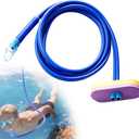Swimming Snorkel, Underwater Breathing Tube with Float Head, 118.11 inch Swim Breathing Pipe for Adult Diving, Swimming, Water Sports, and Outdoor