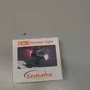 2in 1 Rechargeable Helmet Light with Bracket Mount Night Bike Light Riding Safety 5 Warning Light Modes IP66 Waterproof Bicycle Light, 360 Rotatable Front Rear Lights, Mountain Bike Headlight