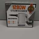 Handheld Steam Cleaner, 15s Fast Heating, Adjustable Steam, 650mL Large Water Tank, Pressurized Portable Steamer for Cleaning Home, Kitchen, Car, Bathroom, Tile, Furniture, Multi-Surface (White)