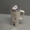 18oz Portable Blender, Cordless Travel Blender for Smoothie with Ice Crushing Blades, Auto Reverse Blending for Smoothie and Protein Shake (White)