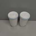 BOGDA 4 Pack Water Filter Replacement Zero, 5-Stage Compatible with Zero Pitcher and Dispenser, Fit for Zero Filter Water Replacement Filters and ZR-001 ZR-017 ZR-004