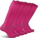 FYTUTESE 3 Pack Soccer Softball Baseball Socks Football Socks for Youth Men and Women Large