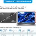 FILMEXT Laptop Privacy Screen 13.3", Privacy Screen Filter for Laptop 13.3" Asus/ 13.3" Acer/13.3 HP/Dell/Toshiba 16:9, Anti-Spy,Anti-Glare,Blocks 99% UV & Blue Light -Matte Privacy Screen Protector