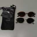 Sunglasses For Women And Men UV400 Sun Glasses Alloy Oval Eyewear