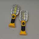 2PCS Handy Cordless LED Work Light BriteWith Magnetic Base, Outdoor Emergency Hand Free Work Light Car Repair Light Swivel Holder Compact Lightweight Indoor Outdoor