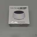 Color Noise Sound Machines with 10 Colors Night Light 25 Soothing Sounds and Sleep White Noise Machine 32 Volume Levels 5 Timers Adjustable Brightness Memory Function for Adults Kids Baby (Black)