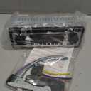 Classic Single Din Car Stereo with Bluetooth, Hands-Free Calling & Voice Control, FM Radio MP3 Player, USB/SD/AUX Port, Fast Charging, Includes Remote Control