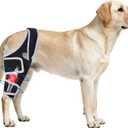 Knee Brace for Dogs All Leg, Adjustable Dog Knee Brace for Torn Leg -Keeps Joint Warm and Stable, Extra Support, Reduces Pain (Size M)