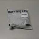 RUNNING GIRL Sports Bras for Women, Medium-High Impact Running Strappy Sports Bra with Removable Pads (Gray, L)