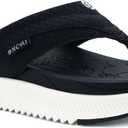 ONCAI Women's Orthotic Cushion Flip Flops Recovery Walking Sandals for Women with Arch Support Summer Comfortable Slip On Flip Flops for Womans Size 8