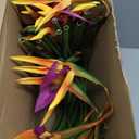 Hanaive 20 Pcs Bird of Paradise Artificial Plant 24 Inches Hawaiian Tropical Flowers Fake Rubber Strelitzia Faux Flowers Bouquet for Home Garden Office Wedding Indoor Outside Party Decor DIY (Yellow)