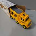 JUKUDAHU Trucks for Toddlers 2-4 Years 1-3 4-8 4-7 Boys Girls, 5 in 1 Construction Carrier Toy Trucks for Kids, Detachable Transport Trailer Toy, 1 Year Old Boy Gifts Birthday Toy