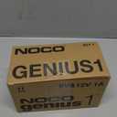 NOCO GENIUS1: 1A 6V/12V Smart Battery Charger  Automatic Maintainer, Trickle Charger & Desulfator with Overcharge Protection & Temperature Compensation  For Lead-Acid & Lithium Batteries