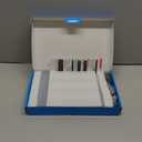 American Lifetime Large Digital Clock for Seniors, Black, 8 inch, with Day & Date, Customizable Alarms, Auto-Dimming, Multi-Language Support, Battery Backup, Easy Setup, and Gift Option