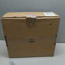 simplehuman Compact Dish Drying Rack with Stainless Steel Frame, 360 Easy Drain Swivel Spout, Utensil Holder, Anti-Residue Coating, Moisture Control Surface, Grey (Compact (15'' X 15.5'' X 7.5''), Gray)