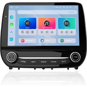 Dasaita 8GB+256GB Car Stereo Radio for Ford EcoSport 2018-2021 with Wireless Carplay Android Auto, 8-Core Android 13 GPS Navigation 9'' Head Unit, Plug & Play, Voice/Knobs/Buttons Control