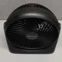 Amazon Basics Air Circulator Fan, Desk Fan for Bedroom, Home and Office, With 90-Degree Tilt Head, 3 Speed Settings, Lightweight (3 LBS), 35 Watts, Black, 11.1"W x 6.3"D x 10.9"H