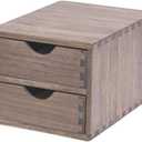 Drawer Organizer Coffee Pod Holder - Kitchen Cutlery Storage Accessories/ K-Cup Drawers with Detachable Wooden Partition - Coffee Capsules Organization Counter - Wood desktop Small Cabinets