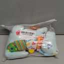 Baby Dino Plush Soft Stuffed Animal Toy for 0-3-6-12+ Months,Infant Musical Toy with Rattle,Squeaker,Sensory Crinkle,Teether & Textures,Tummy Time Toys Christmas Baby Gift for Newborn Girl Boy (Blue)