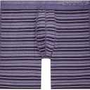 2(X)IST mens Dream Luxe 6'' Boxer Brief. M, Ink Blot Stripe