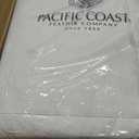 Pacific Coast Goose Feather Down Comforters Queen Size, Extra Fluffy White Duvet Insert, Soft, Breathable, All Season Hotel Luxury Bedding Comforters, 8 Corner & Center Loops (90"x90")