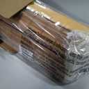 LazBlinds No Drill Bamboo Roman Shades, 32" W x 48" H, Malay Oak