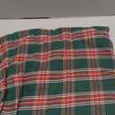 AQOTHES Red Green Plaid Christmas Tablecloth 60x120, Tartan Table Cloth Decorations, Winter Holiday Tablecloths for Rectangle Tables Parties Dining Farmhouse Kitchen Decor