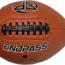 ENDPASS Pass and Catch Pass Back Football Training Practice Equipment for Youth Ball Handling Shooting Skill Improving Supplies (Size 3, Brown)