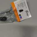 Kenney KN631/5 Strafford Spring Tension Rod, 28 inches to 48 inches, Black