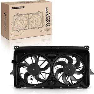 A-Premium Engine Radiator Cooling Fan Assembly Compatible with Chevrolet & GMC Models - Silverado 1500 2007-2014, Tahoe, Suburban 1500, Suburban 2500, Avalanche, Sierra 1500, Yukon, Yukon XL 1500