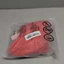 QINSEN Women's Sexy Square Neck Bodysuit Long Sleeve Double Lined Shirt Tops (Medium, Red)