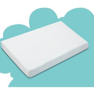 Pack and Play Mattress Pad, Playard Mattress Memory Foam Topper, Portable Toddlers Mattress Firmness Featuring Soft Removable Washable