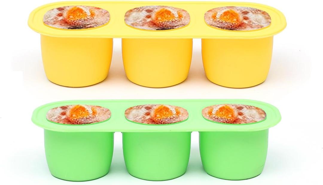 2PCS Silicone Molds for Easy Frozen Treats, BPA-Free Silicone molds for Interactive Dog Toy