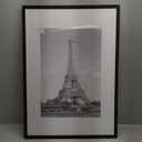 upsimples 19x27 Poster Frame, Display Pictures 13x19 with Mat or 19 x 27 Without, Wall Hanging Puzzle Frames, Black, 1 Pack