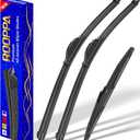 3 wipers Replacement for 2017-2022 KIA Sportage/2019-2021 2022 2023 Hyundai Santa Fe, Windshield Wiper Blades Original Equipment Replacement - 26"/16"/11" (Set of 3) U/J HOOK