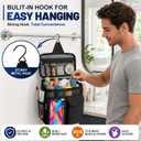 Dorm Room Essentials for Guys Girls, Mesh Shower Caddy Portable, Large Capacity Toiletry Shower Bag with Hanging Hook for Full-Sized Bottles, Multi-Pocket Organizer for College Gym Camping Travel