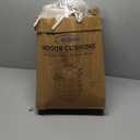 Chair Cushions for Dining Chairs, D-Shaped Seat Cushions with Removable Washable Cover and Ties, Chair Pads for Kitchen, Indoor Dining Room, Patio Chairs, 17'' x 16'', Set of 6, Beige