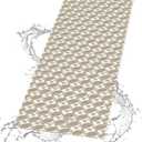 Bath Tub and Shower Mat Non Slip Bathtub Safety Mat with Powerful Suction Cups and Drain Holes, 36 x 16 Inch Soft Bathtub Mat Non Slip Bath Mat for Tub, Machine Washable, Easy to Cut, Khaki